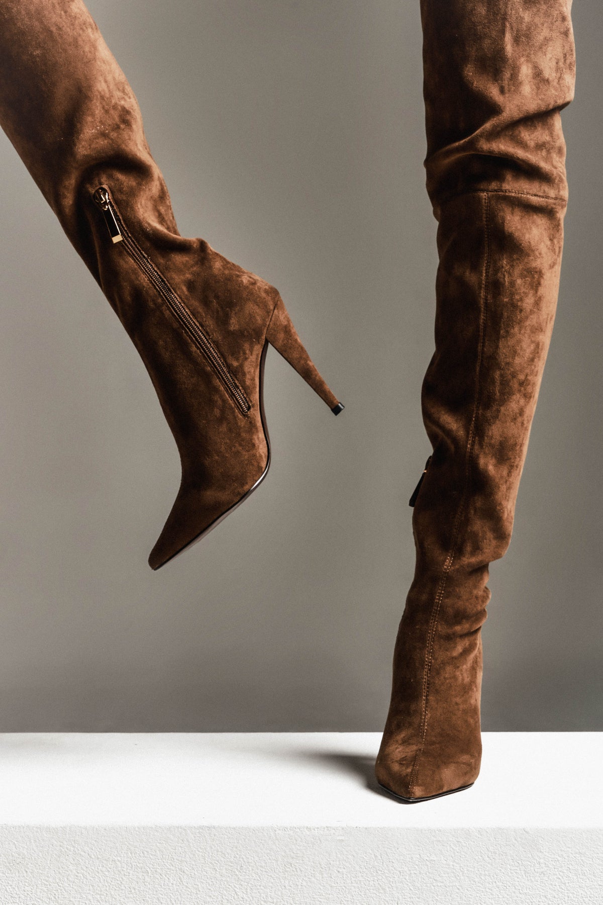 Harper Boots - Chocolate Brown