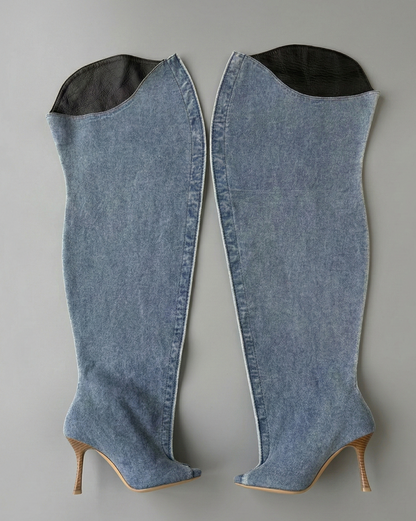 Driftwood - Denim Boots