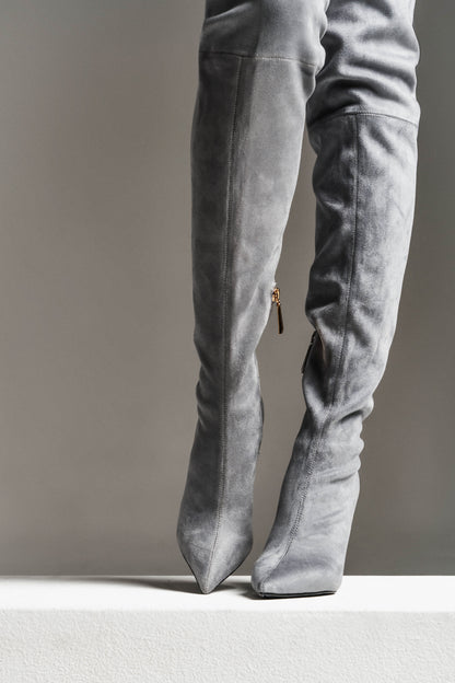 Harper Boots - Ice Grey
